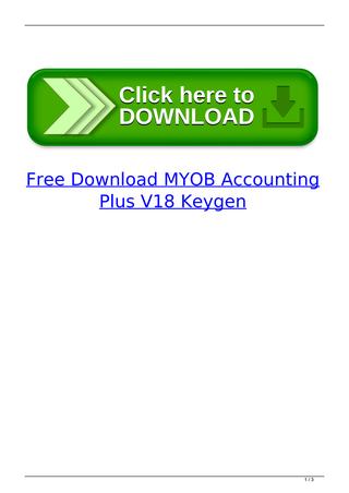 download myob accounting v18 ed